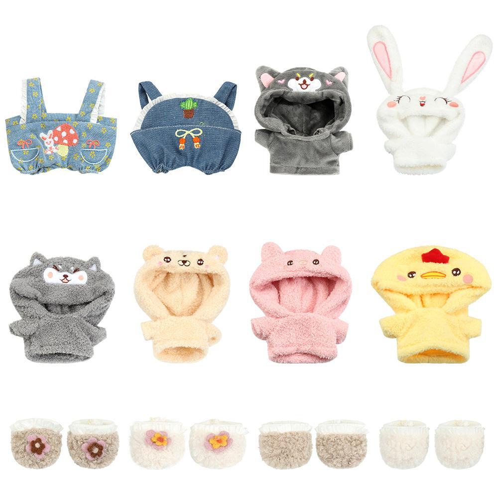 Quần Yếm Cotton 20cm Thay Thế Thời Trang Cho Búp Bê