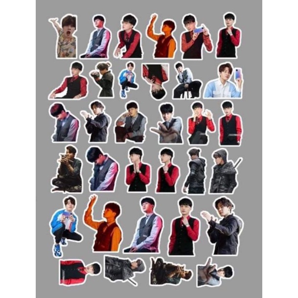 10-60 hình dán Stickers Ca Sỹ Jack decal