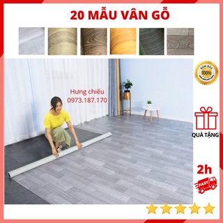 Mua Simili lót sàn vân gỗ  miếng thảm nhựa trải sàn giả gỗ pvc nhám chống trơn trượt