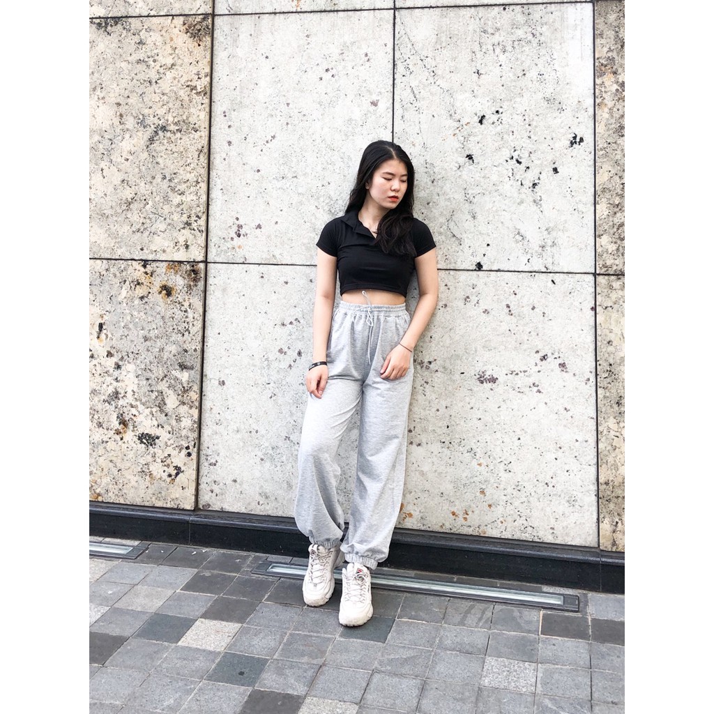 ÁO CROPTOP CÓ CỔ | BigBuy360 - bigbuy360.vn