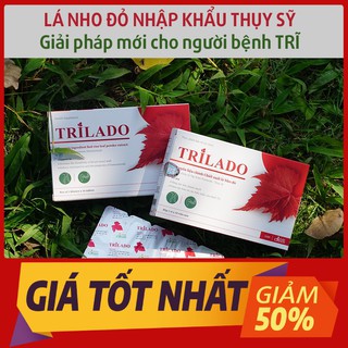 Combo 3 hộp TRILADO trị TRĨ triệt nhanh- dứt điểm