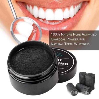 Bột Than Tre Hoạt Tính 100% Làm Trắng Răng 30g