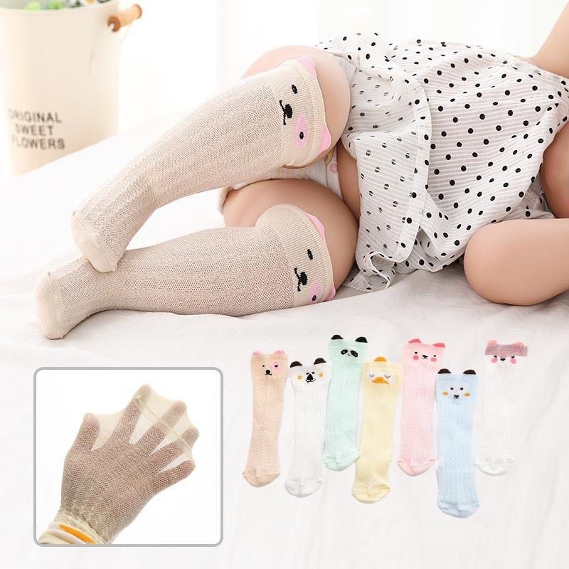 Tất Lưới Cao Cổ Chống Muỗi Mùa Hè Cho Bé 0-3 Tuổi