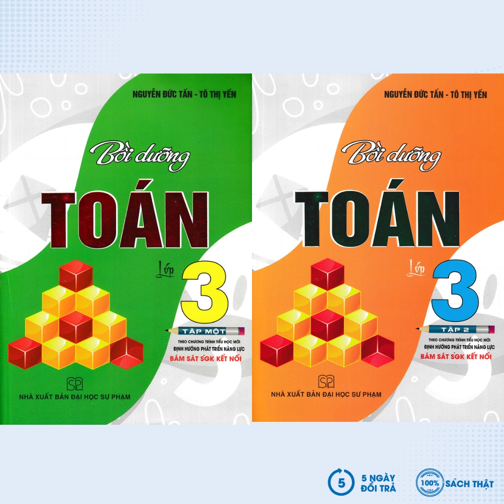 Sách Tham Khảo - Combo Bồi Dưỡng Toán Lớp 3 (Bám Sát SGK Kết Nối) (Bộ 2 Cuốn) - HA