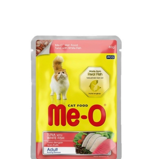 Pate Me-o cho mèo gói 80g - Thức Ăn Dinh Dưỡng Cho Mèo Pate Mèo 5 vị - pate mèo