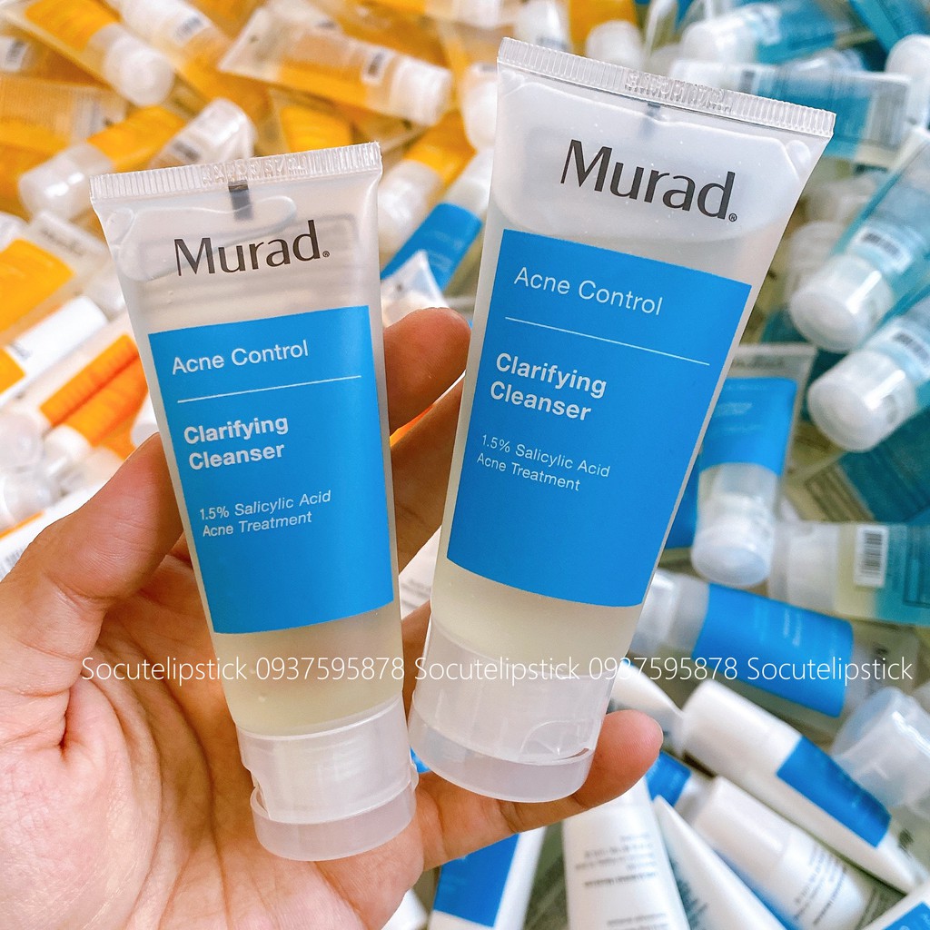 [SIZE 45ML / 60ML] Sữa Rửa Mặt Giảm Mụn Mu.rad Clarifying Cleanser Acne