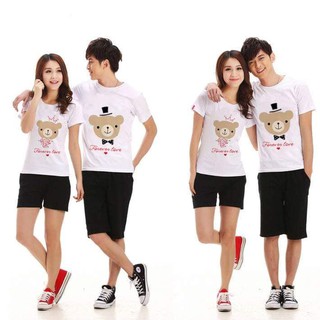 Áo đôi gấu cặp