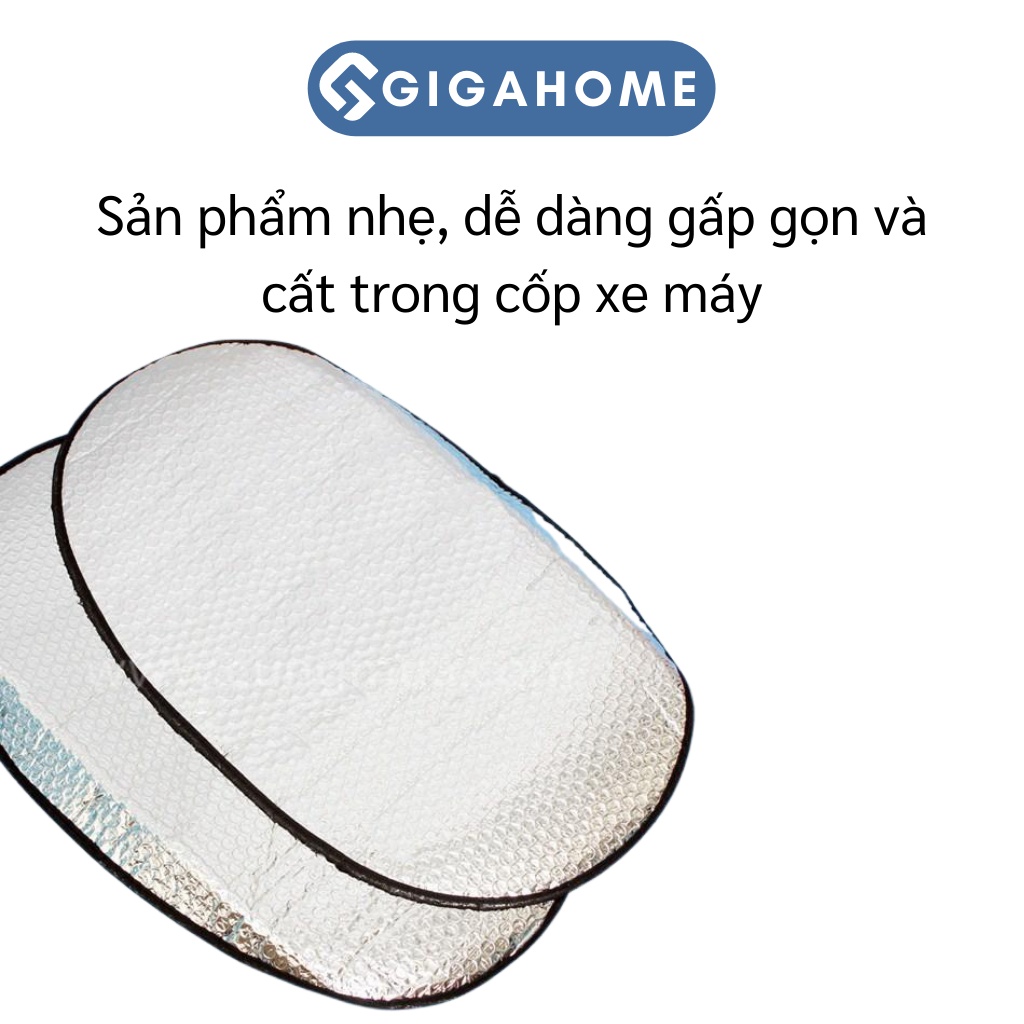 Combo 2 miếng bạt che yên xe máy gigahome loại 36x60cm chống nắng, mưa 3630 - ảnh sản phẩm 2