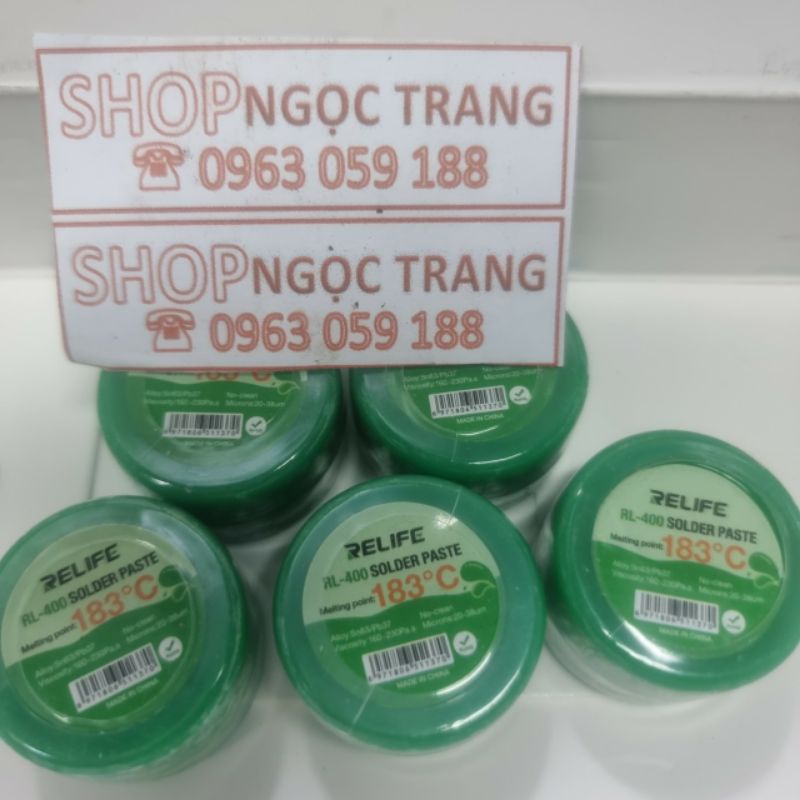 Bột chì làm chân IC