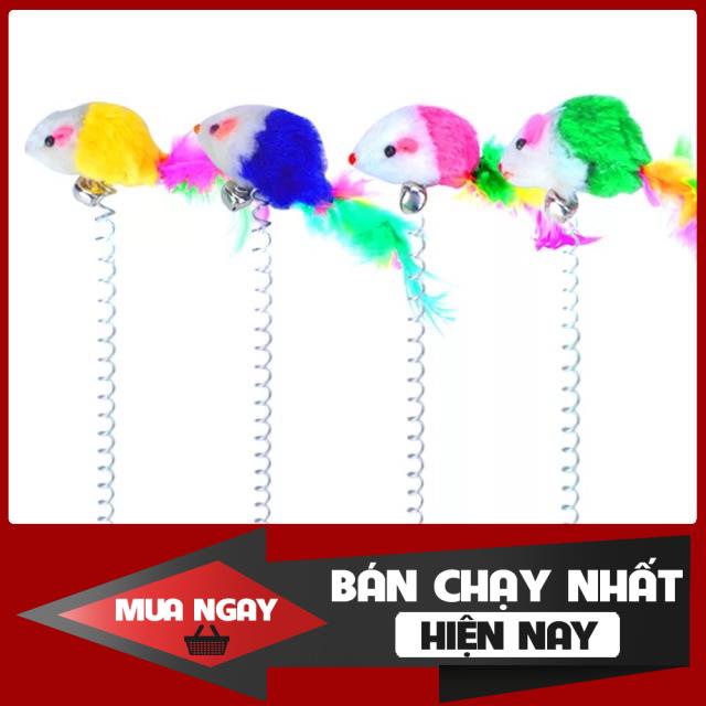 [❌GIÁ SỈ❌] ♋️ĐỒ CHƠI CHO MÈO LÒ XO CÓ GIÁC HÚT 0 ❤️