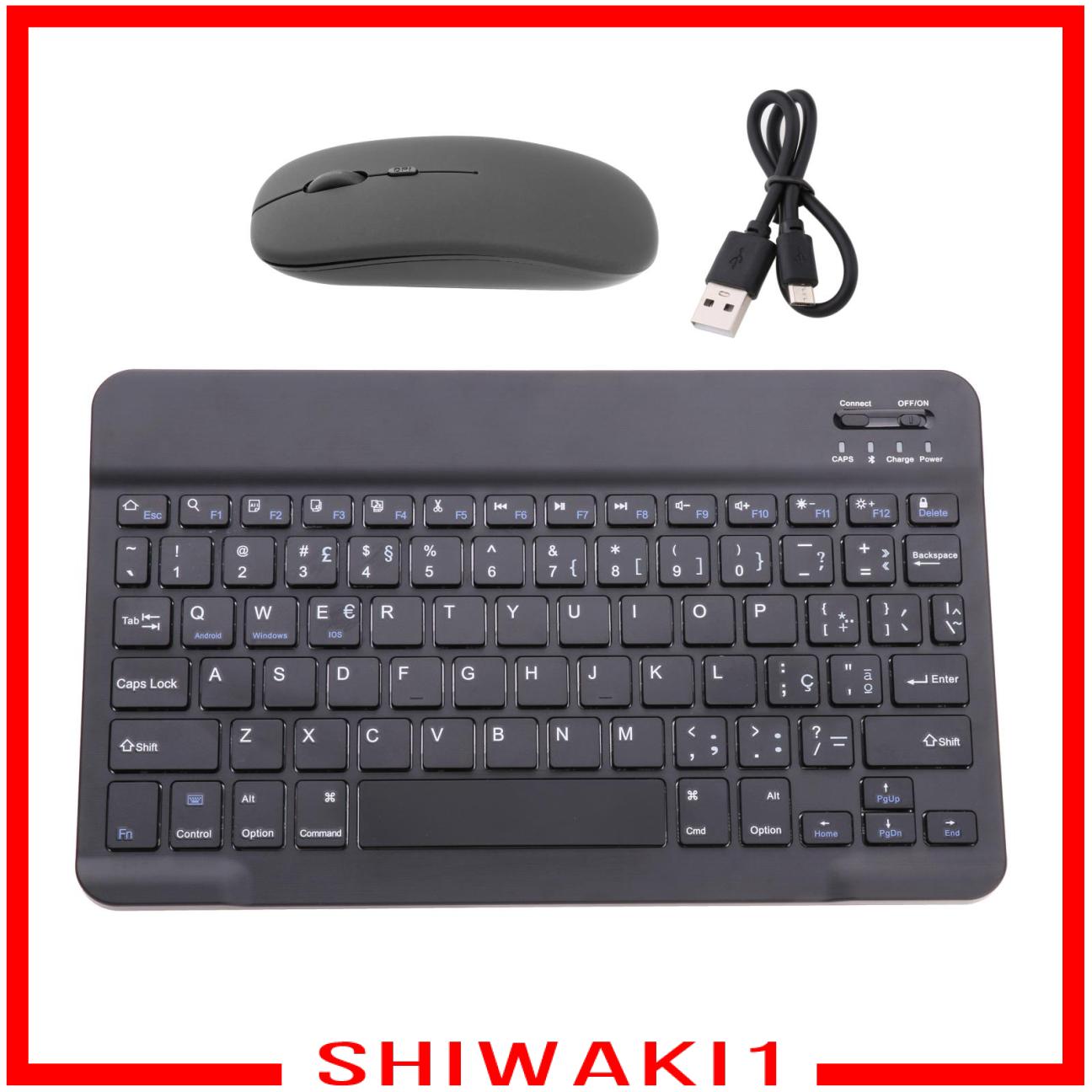 Bàn Phím Bluetooth Và Chuột 78 Phím Shiwaki1 Chuyên Dụng Cho Laptop