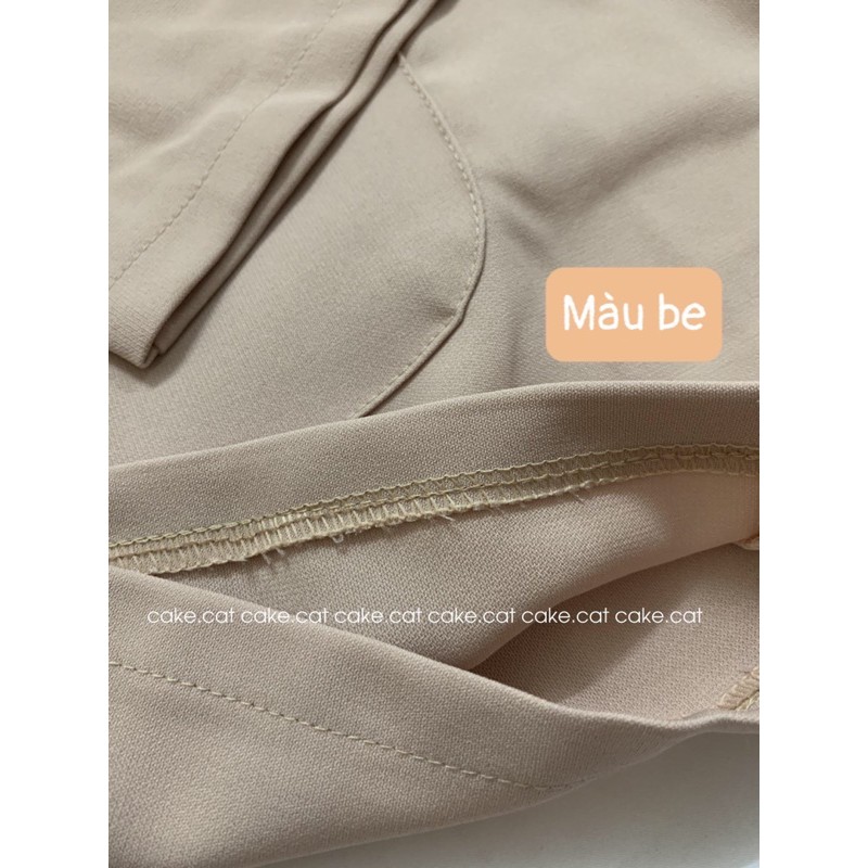 [ ẢNH THẬT] Áo Blazer Hàn Quốc 4 cúc trơn (có sẵn)