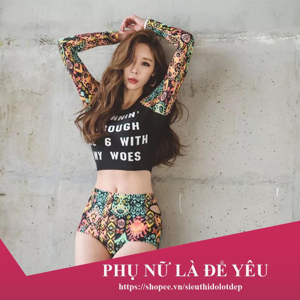 BIKINI BỘ BƠI DÀI TAY  CHỐNG TIA UV 98% CAO CẤP - phụ nữ là phải đẹp - Siêu HOT