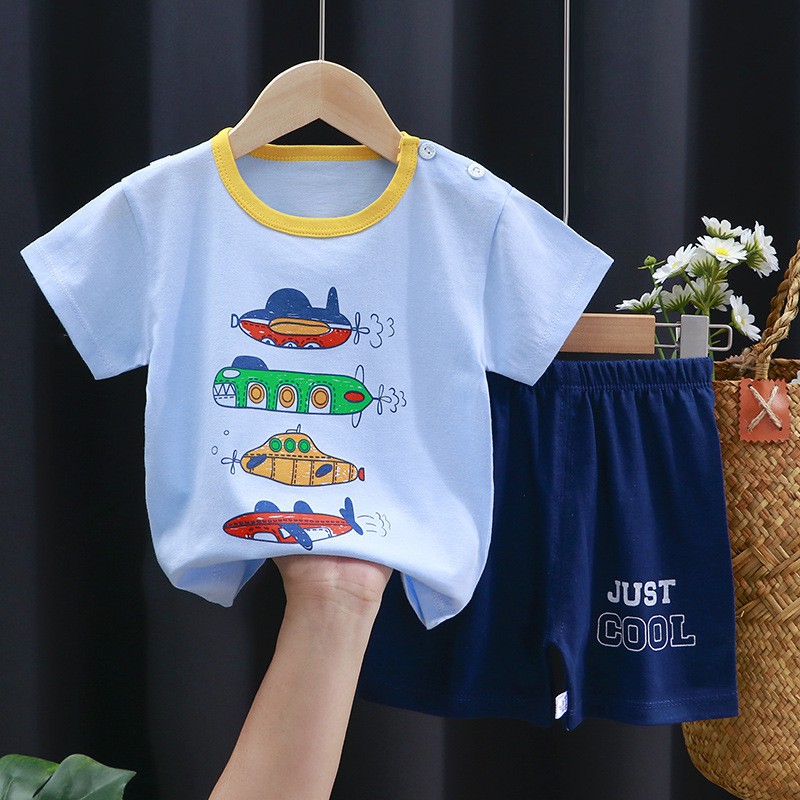 Bộ quần áo trẻ em 100% COTTON thoáng mát, siêu đẹp