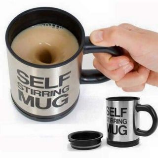 Cốc cafe tự khuấy 350ml có thể pha cà phê, trà, sữa