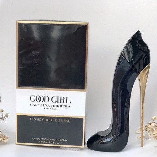 Nước Hoa Nữ Good Girl 80ml hình guốc đen- Mùi Ngọt Ngào Dịu Êm good girl