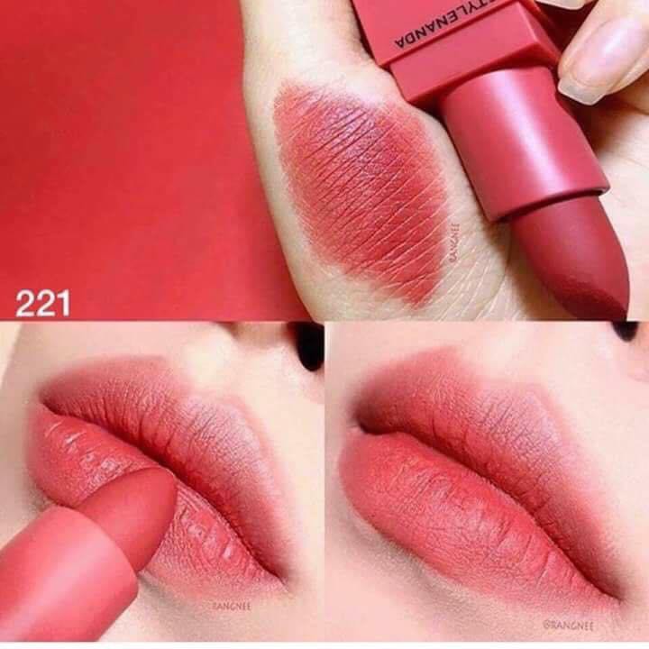 Son Lì 3CE Màu 221 Hồng Đất - 3CE Mood Recipe Matte Lip Color 221 Mellow Flower