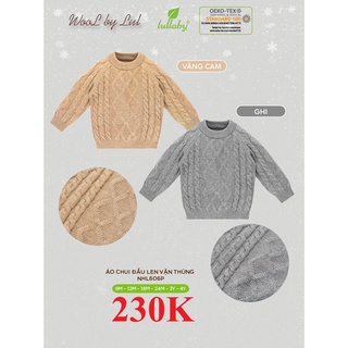 Lullaby áo len vặn thừng chui đầu nhl606p 2021