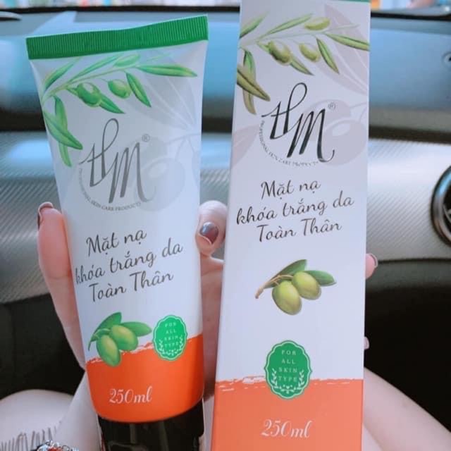 Mặt nạ khoá trắng da toàn thân