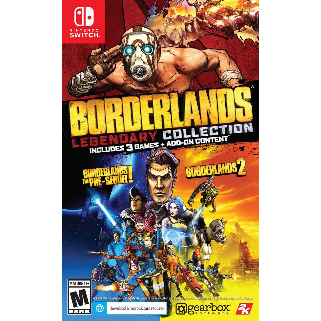 Game Nintendo Switch : Borderlands Legendary Collection Hệ US