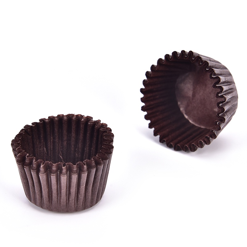 Bộ 500 Giấy Gói Bánh Cupcake Nhiều Màu Sắc