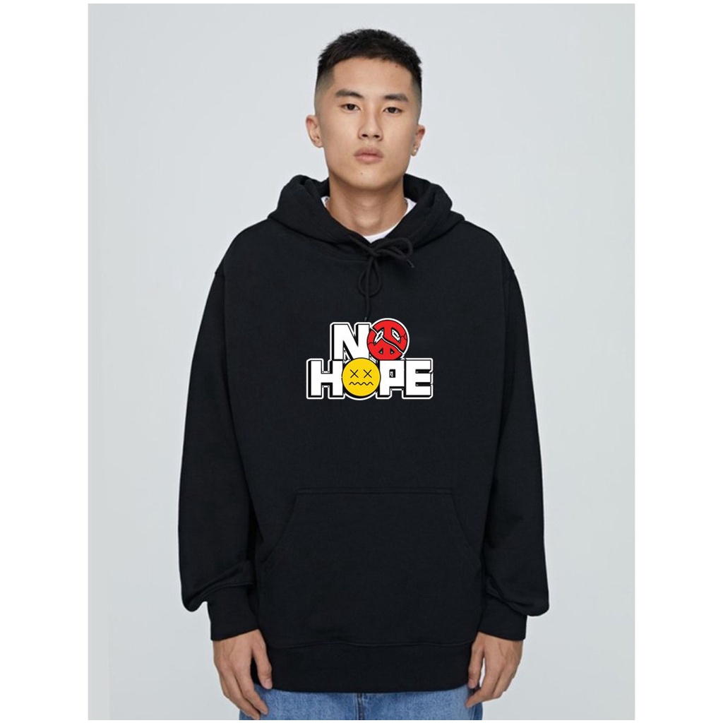 Áo Hoodie Nam Nữ unisex No Hope 769 HY KOREA form rộng