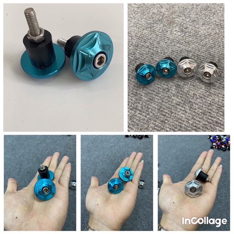 [ Giá 1 Cặp ] Gù Salaya Xanh Lục Bảo Và Trắng Gắn Cac Dòng Xe Máy Cực Đẹp