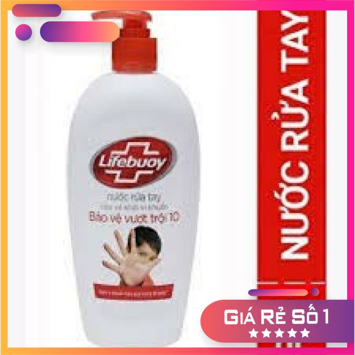 Nước Rửa Tay Lifeboy Chai 180g/500g