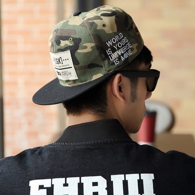 Mũ lưỡi trai họa tiết rằn ri phong cách hiphop Hàn Quốc cho nam nữ