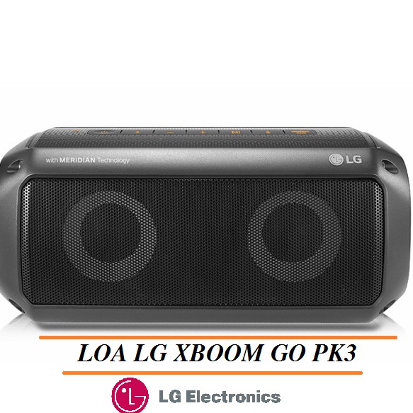 Loa Bluetooth LG XBOOM GO PK3 (Chính Hãng LG VN )