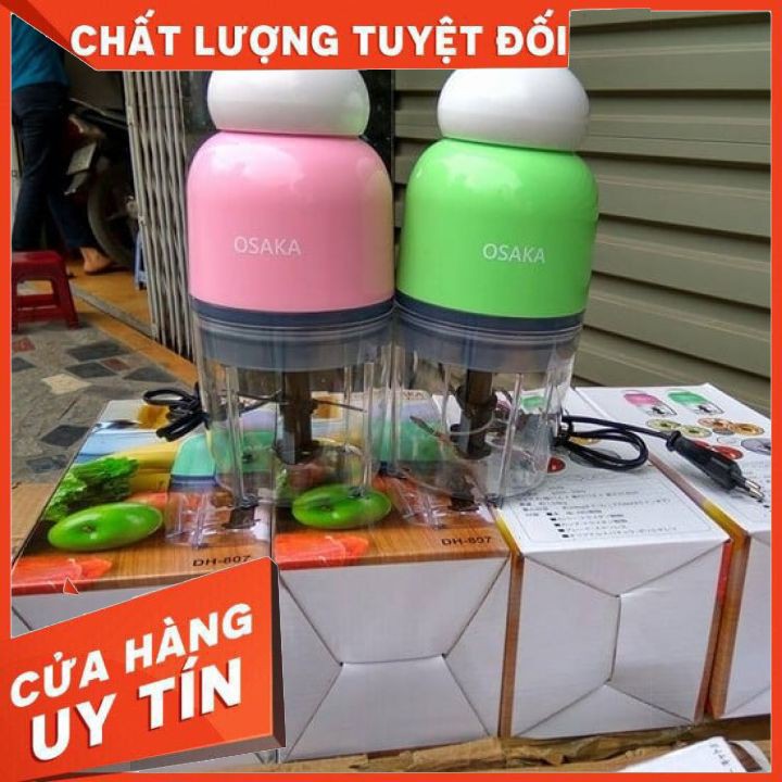 Máy xay sinh tố osaka 2 tầng lưỡi xay thịt, xay đá siêu tiện dụng/máy xay đa năng tiện dụng