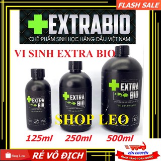  Vi Sinh EXTRABIO 125ml/250ml/500ml - vi sinh hồ cá - xử lý nước bể cá - Hồ cá thủy sinh