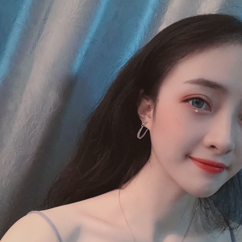 Khuyên Tai Dạng Chuỗi Dài Thiết Kế Đơn Giản Hợp Thời Trang
