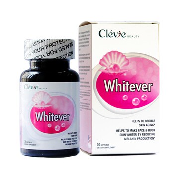 - Viên Uống Whitever – Trắng Da, Đẹp Da Nhập Khẩu Mỹ -chai 30 viên
