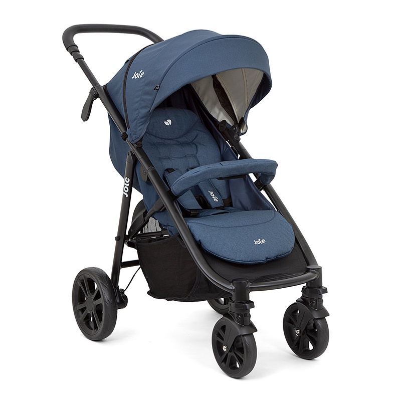 Xe đẩy trẻ em Joie Litetrax 4 DLX Deep Sea dành cho bé sơ sinh đến 22kg (mẫu mới 2021)