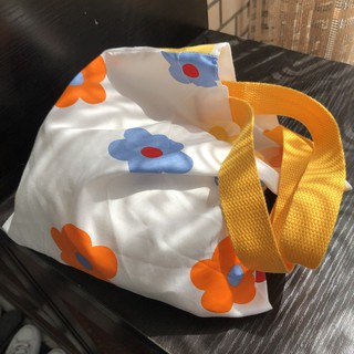 Túi vải họa tiết hoa