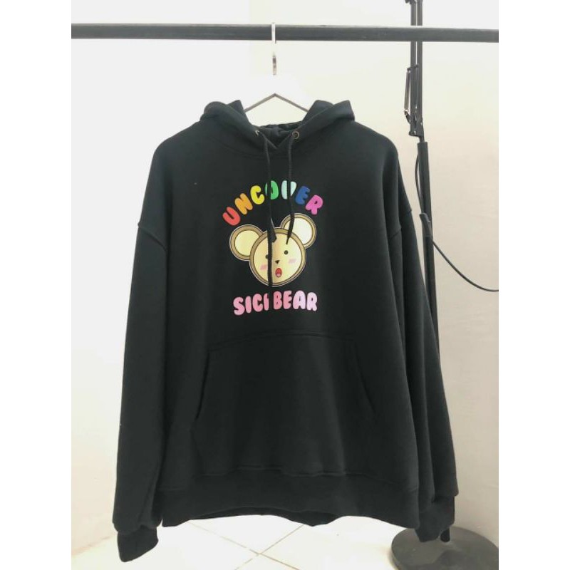 Áo hoodie nam nữ Uncover Sici Bear Unisex Form Rộng Ulzzang | BigBuy360 - bigbuy360.vn