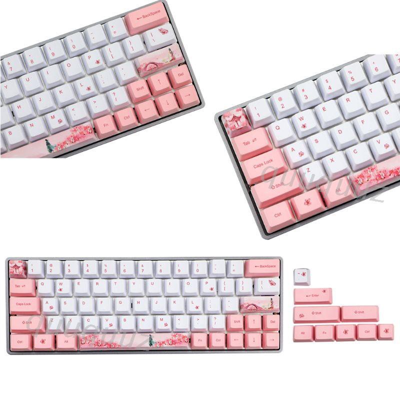 OEM Vỏ Bảo Vệ Bàn Phím Sakura Dễ Thương Cho Gh60 Gk61