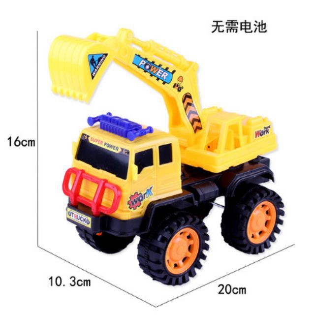 Đồ chơi xe máy xúc xoay 360