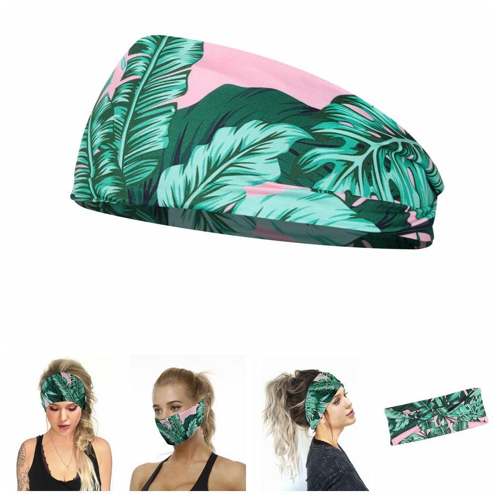 Băng Đô Cài Tóc Đa Năng Thấm Hút Mồ Hôi Chống Trượt Phong Cách Bohemian