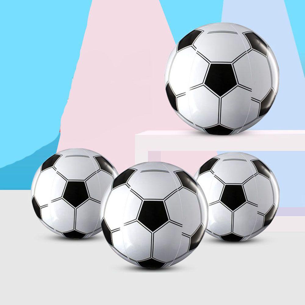 Set 2 Quả Bóng Đá Bằng Nhựa PVC Đàn Hồi Dành Cho Trẻ Em