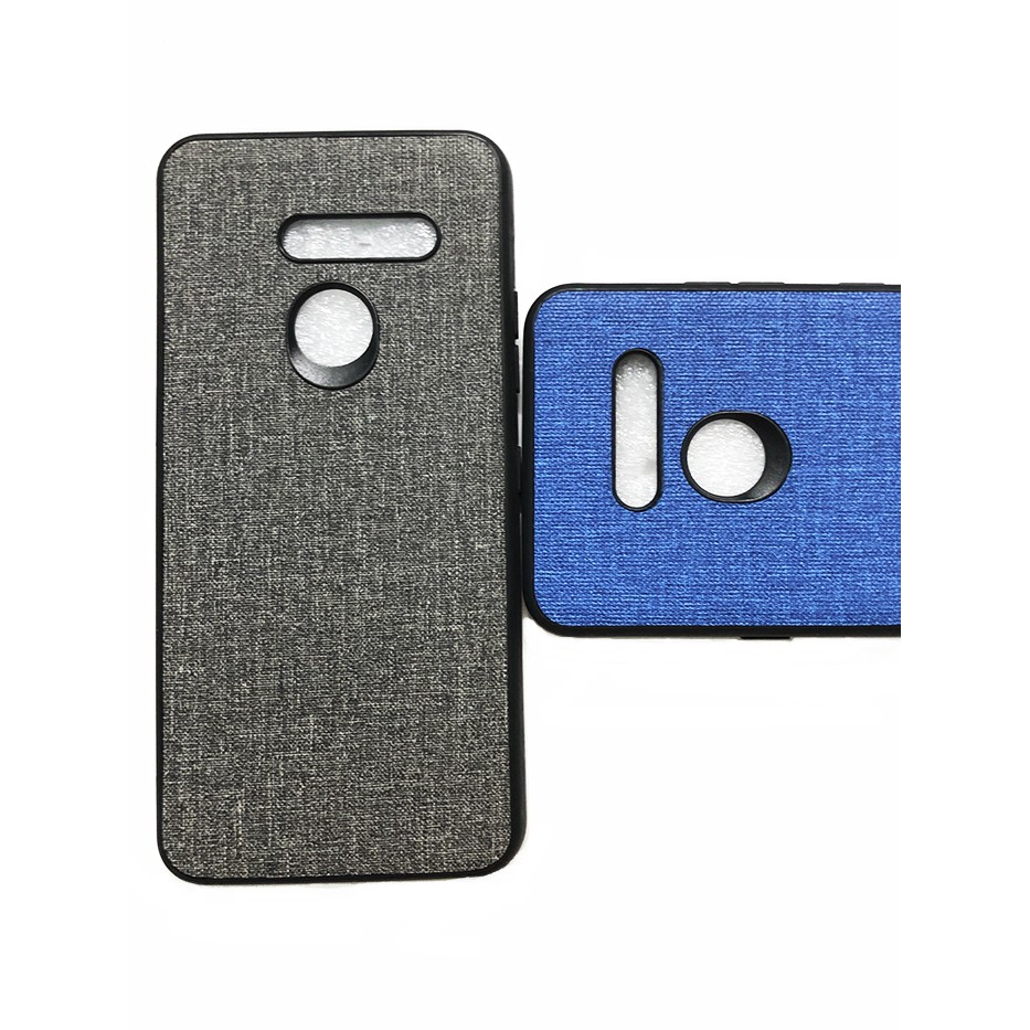 Ốp Lưng LG G8 ThinQ 2 Camera  Cao Cấp Mặt Lưng Vải Không Thấm Nước