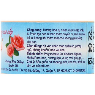 Nước hoa xịt phòng 200ml Hando (hương hồng / hương café / hương lavender)