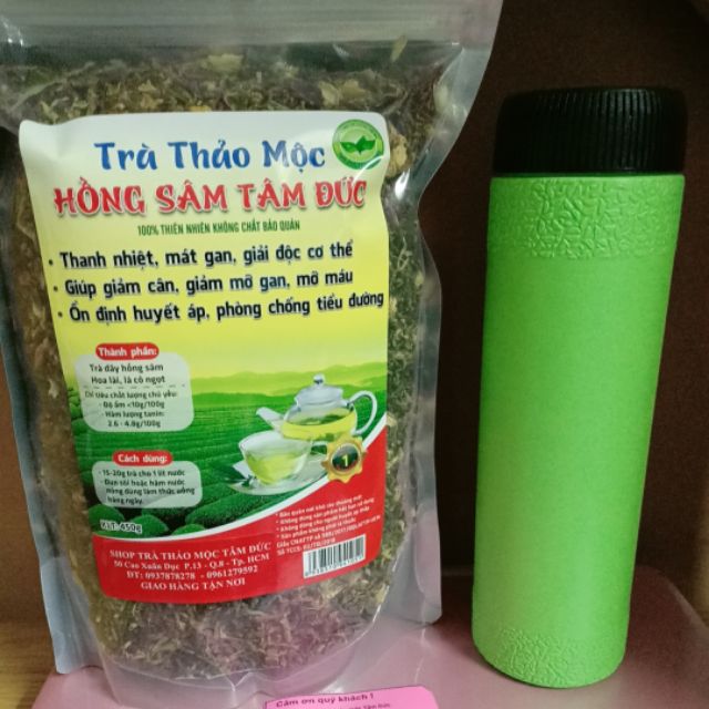 Trà thảo mộc hồng sâm Tâm Đức