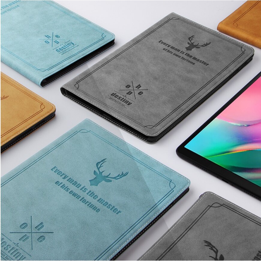 Ốp máy tính bảng da PU cho Lenovo Tab M10 FHD Plus TB-X606F TB-X606X X606 10.3" 2020