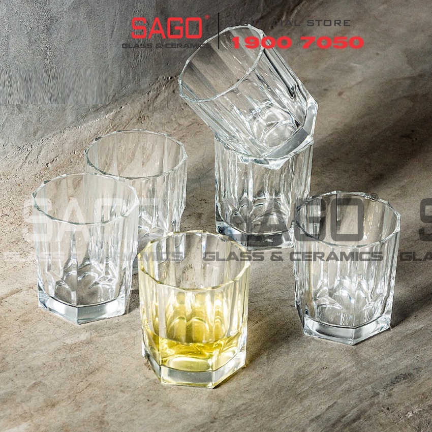 Ly Thủy Tinh Hongli Manhattan Glass 328ml | Tùy Chọn Dòng Ly