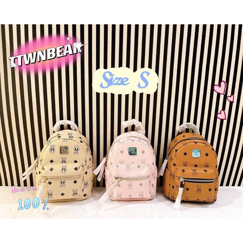 Balo gấu ttwn size S mini thái lan sẵn