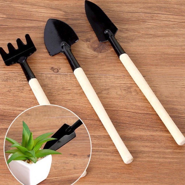 Bộ Dụng Cụ Làm Vườn Trồng Cây Mini 3 Món Tiện Dụng 1639 KOREA STORE88