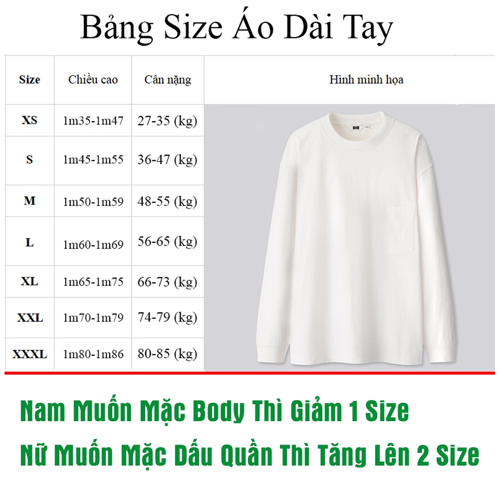 Áo Thun Thu Đông Tay Dài Thoitrang24h Cho cả Nam và Nữ | BigBuy360 - bigbuy360.vn