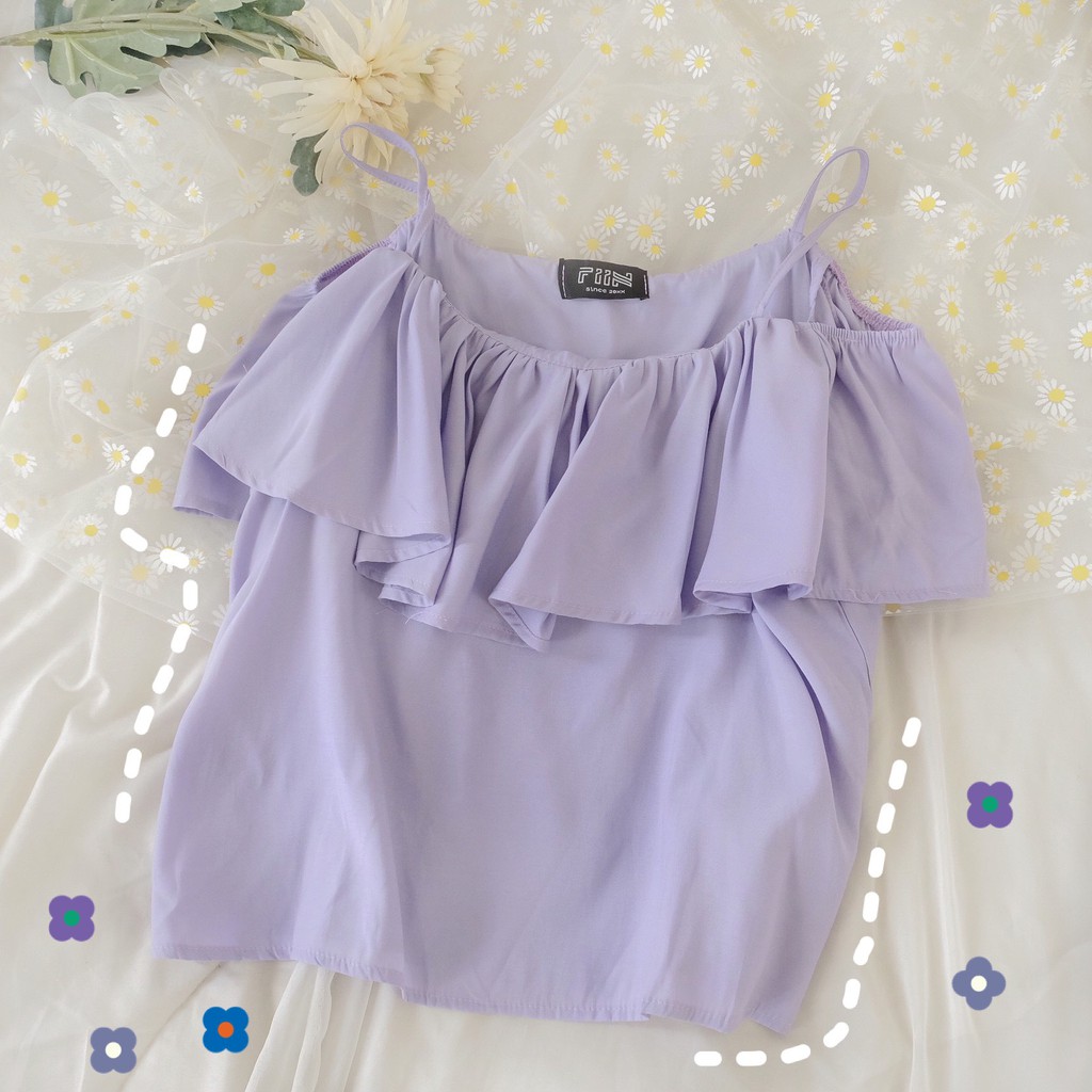 Áo hai dây nhiều màu phong cách Hàn quốc ulzzang - Made by Toneontone TOT